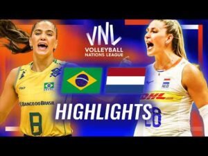 Brazil 🇧🇷 vs. Netherlands 🇳🇱 – Highlights | Week 1 | Women’s VNL 2026