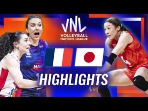 France 🇫🇷 vs. Japan 🇯🇵 – Highlights | Week 1 | Women’s VNL 2026