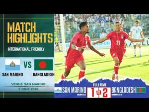 San Marino vs Bangladesh (1-2) Gli Highlights | International friendly 2026 | bangladesh san marino