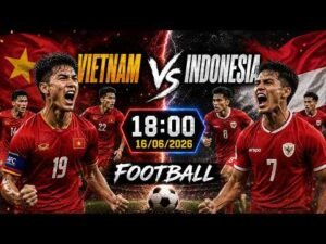 🔴 VIETNAM vs INDONESIA | Golden Star Warriors’ Fluid Geometry Battles Garuda’s Relentless Press