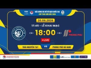 🔴Trực tiếp: Thái Nguyên T&T vs Phong Phú Hà Nam |18:00-20.06.2026| Giải BĐ Nữ VĐQG – Cúp TSB 2026