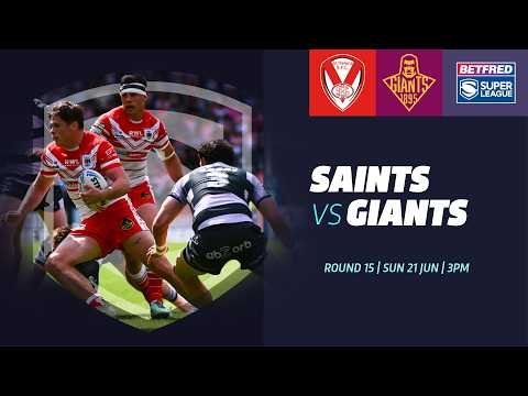 Highlights | St Helens v Huddersfield Giants | 2026 Betfred Super League, Round 15