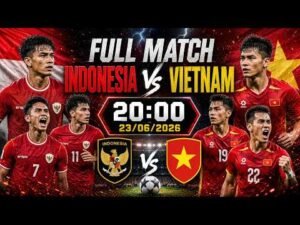 🔴 INDONESIA vs VIETNAM | Garuda’s Aggressive Pressing Challenges Golden Star Resilience