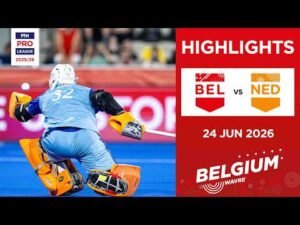 Belgium vs Netherlands (M) | Full Highlights | FIH Hockey Pro League 2025-26 | 24 June 2026