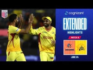 Cognizant Extended Match Highlights | San Francisco Unicorns vs Texas Super Kings | Match #8