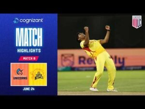 Cognizant Match Highlights | San Francisco Unicorns vs Texas Super Kings | Match #8