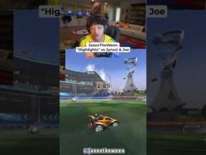 JasonTheWeen’s Rocket League “Highlights” vs Jynxzi & Joe Bartolozzi