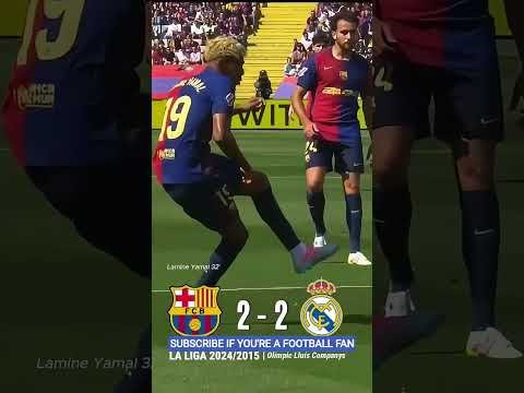 REAL MADRID BARCELONA 2025 🔥 #footballshorts #football #footballhighlights