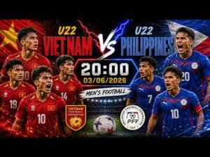 🔴 U22 VIETNAM vs U22 PHILIPPINES | Golden Star Warriors Challenge the Fearless Young Azkals