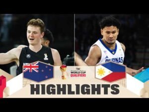 New Zealand 🇳🇿 v Philippines 🇵🇭 | Highlights | FIBA Basketball World Cup 2027 Asian Qualifiers