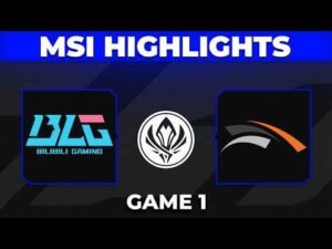 BLG vs HLE Highlights Game 1 | MSI 2026 Bracket Stage | Bilibili Gaming vs Hanwha Life