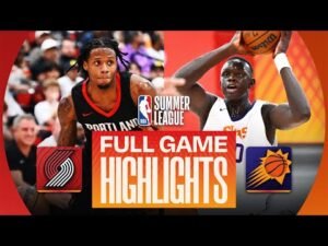 TRAILBLAZERS vs SUNS | LAS VEGAS SUMMER LEAGUE | FULL GAME HIGHLIGHTS | July 10, 2026
