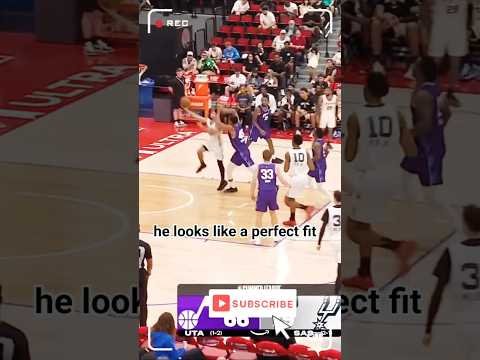 JaKobi Gillespie Spurs Summer League Highlights vs Lakers #shorts #nba