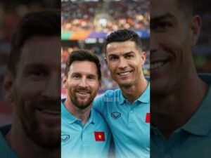 🤯 Nếu Messi Và Ronaldo Cùng Xuất Hiện Tại Việt Nam…!#bongdavietnam #ronaldo #messi