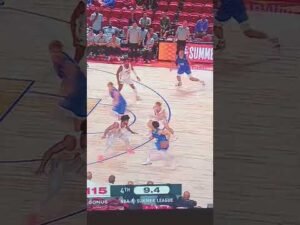 Keaton Wagler Sean Pedulla Clippers v Timberwolves NBA Summer league highlights