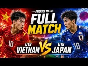 🔴 U19 VIETNAM vs U19 JAPAN | Young Golden Stars Attack Wave Challenges Samurai Blue Block