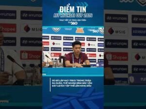 Đình Bắc đề cao tinh thần tập thể trước trận đấu gặp Singapore #tv360 #ASEANHyundaiCup #vietnam