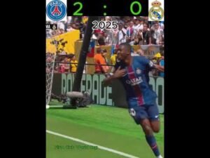 PSG 🔴🔵 vs Real Madrid ⚪ | FIFA Club World Cup 2025 Semi-final Epic Match 🔥⚽ | Football Shorts