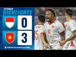 Indonesia 0-3 Vietnam | ASEAN Hyundai Cup 2026 | Extended Highlights