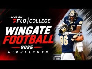Wingate Football Highlights From The 2025 D2 Football Season