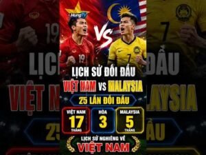 Malaysia Gặp Việt Nam Và Thống Kê Bất Ngờ