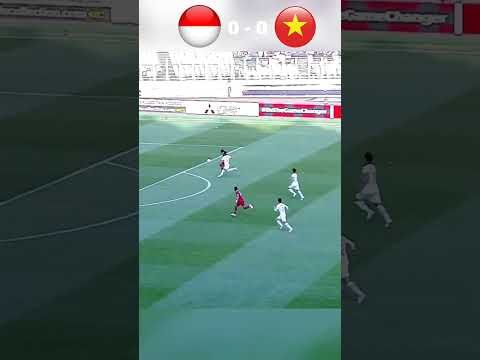 Indonesia Vs Vietnam #football #footballhighlights #shorts