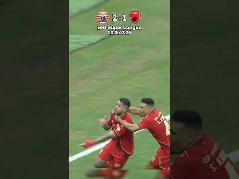 JIS pecah! Persija menang 2-1 atas PSM Makassar #shorts #footballhighlights
