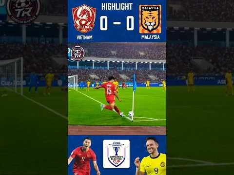 HIGHLIGHT Vietnam vs Malaysia AFF Asean 2026 #shorts #football #affasean