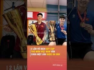2 LẦN VÔ ĐỊCH AFF CUP, THỦ MÔN VIỆT NAM VẪN CHƯA MỘT LẦN ĐƯỢC RA SÂN