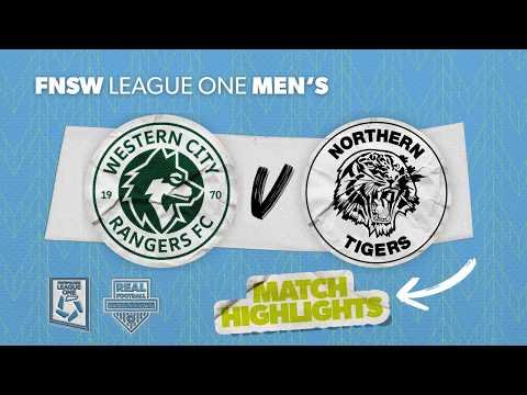 FNSW League One Men’s Round 30 Highlights – Western City Rangers v Northern Tigers