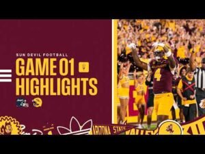 Arizona State Football vs. Morgan State | Game 1 Highlights