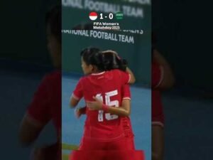 Arab Saudi dibungkam! Garuda Pertiwi menang 1-0! #shorts #footballhighlights