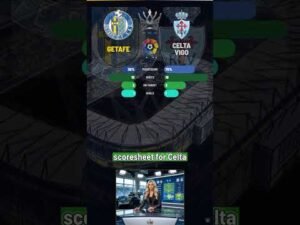 Getafe 1-1 Celta Vigo | La Liga Result | Draw #Shorts #football #highlights