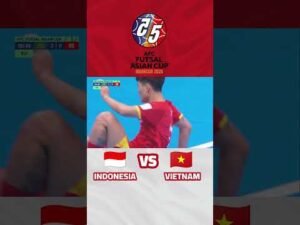 Indonesia vs Vietnam Highlights AFC Futsal Asian Cup™ 2026 Indonesia #futsal