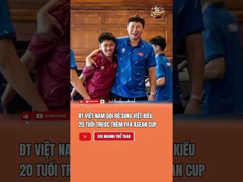 ĐT Việt Nam gọi bổ sung Việt kiều 20 tuổi trước FIFA ASEAN Cup 2026