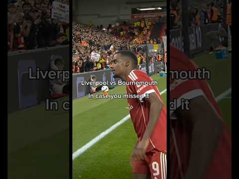 Liverpool Bournemouth Highlights #football #highlights #shorts #YouTube shorts #liverpool #video