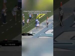 UNC’s FIRST & LAST Touchdown of the 2025 Season! 🐏🏈🔥 | North Carolina Tar Heels #Shorts