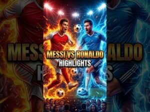 🔥 Messi vs Ronaldo LIVE Highlights – Best Moments You Missed! #football #messi #soccer #viralshorts