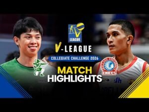 DLSU VS. ARELLANO Full Game Highlights | V-League Collegiate Challenge Men’s Division 2026