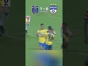 Kerala blasters fc vs Bengaluru fc football highlights #football #keralablasters #shorts #kerala