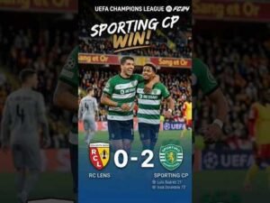 RC Lens vs Sporting CP 0-2 Highlights | UEFA Champions League