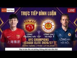 🔴 Trực Tiếp Công An Hà Nội vs Cảng Thượng Hải Cup C1 Châu Á | 上海海港 vs 河内公安 | Video Simulation